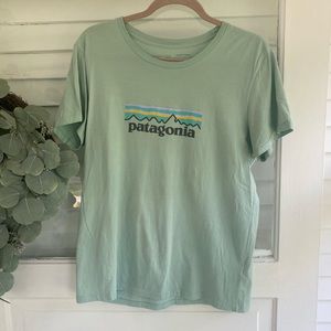 Patagonia Women’s Sea Foam Green Responsibili-tee